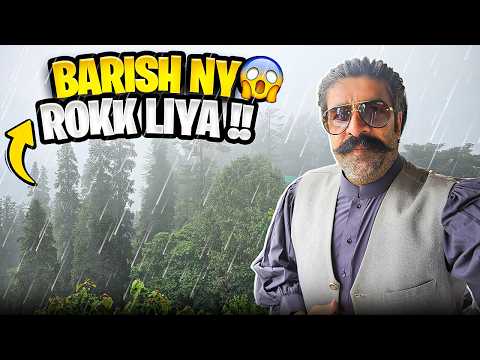 Barish Nay Muree Mein Rok Liya 😅 | Muree Say Wapsi | Faisal Lali Vlogs