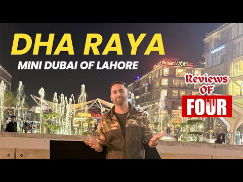 Defence RAYA | Reviews of Four Restaurant | lahore tourist places | pakistan street food lahore