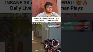 Insane 3K Awp Collateral! 🔥#valorant #valorantclutchmoments #valorantlive #valorantclips #shorts