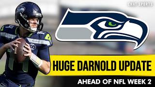 BIG NFL News That Impacts The Seattle Seahawks + BAD Sam Darnold Injury Rumors