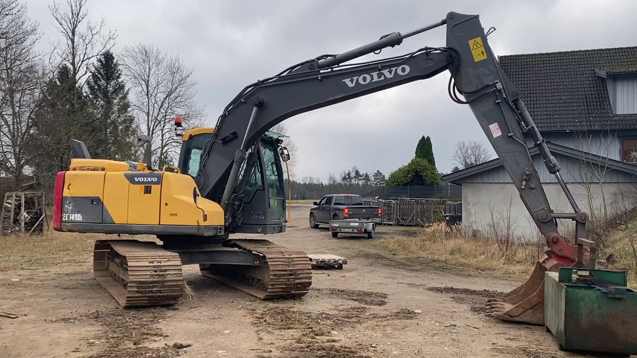 Bandgrävare Volvo EC 140DL
