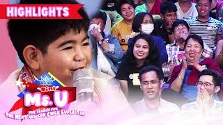 Yorme amazes Madlang People with his English-speaking skills | It's Showtime Mini Miss U