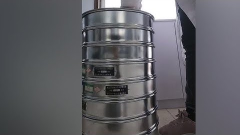 Sieve Analysis of Aggregates