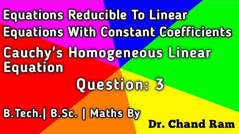 Question#3 on Cauchy