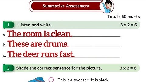 3rd std malar English work book answers term 2 summative assessment 