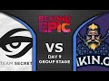 SECRET vs VIKIN.GG - GREAT GAME! - BEYOND EPIC 2020 Highlights Dota 2