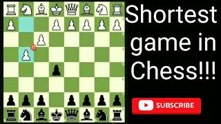 The Unbelievable 2-Move Checkmate in Fools Mate