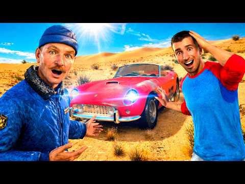 Dad and I found a Ferrari in the Sand!