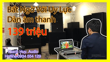Dàn Loa Array khủng ( 4 Sub đôi và 6 loa array 40 )139 Triệu về An Giang. LH 0934554129