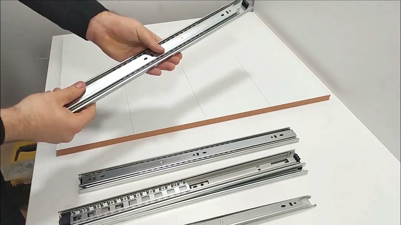 How to Make a Drawer How to Install Drawer Slides in DIY YouTube