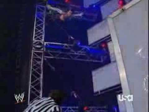Jeff Hardy dropped a death-defying Swanton Bomb on...