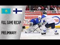 Finland vs Kazakhstan Full Game Highlights | December 29, WJC 2020