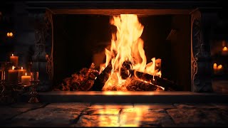fireplace 🔥 Flickering Flames Symphony 🔥 Fireplace ASMR sound for ultimate comfort