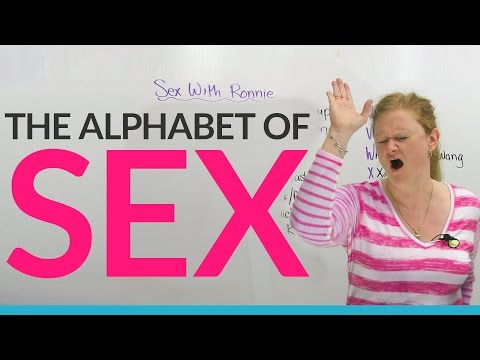 American Sex Slang: The SEX Alphabet with Ronnie - YouTube