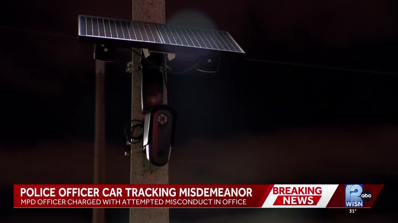 Milwaukee police officer charged, accused of misusing license plate tracking system