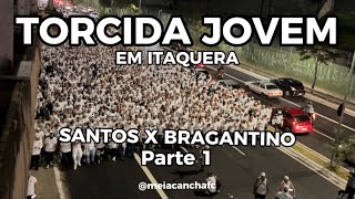 Meia Cancha FC / Torcida Jovem. Santos x Bragantino. Parte 1