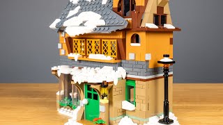 Winter Village Old Inn CLOSE-UPS | Set 76388 Alternate Build