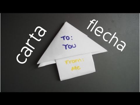 Doblando cartas // Flechita - YouTube