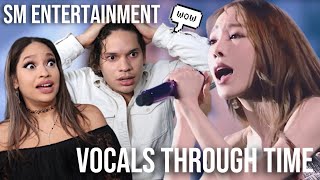 Waleska & Efra react to SM's KPOP Best Vocals From '1996 To 2019'