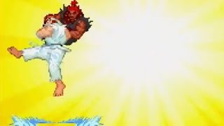 【SFC版】ストリートファイターZERO2 リュウ 難易度MAX !!