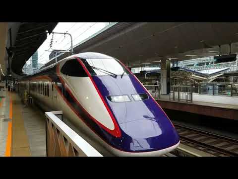 【東京駅】東北新幹線E3系つばさ・E2系やまびこ出発シーン