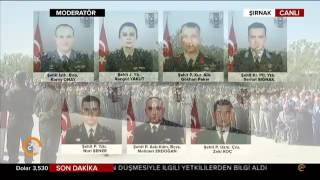 Şırnak müftüsü şehitler için dua etti