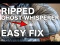 Repair Ripped And Torn Nylon Fabric The Easy Way!