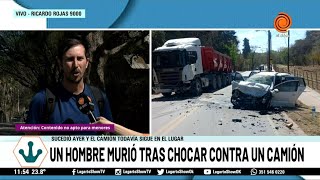 Murió un hombre tras chocar contra un camión en Arguello - Noticias de Córdoba