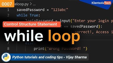 While Loop in Python Programming: A Step-by-Step Tutorial with 2 examples for practice