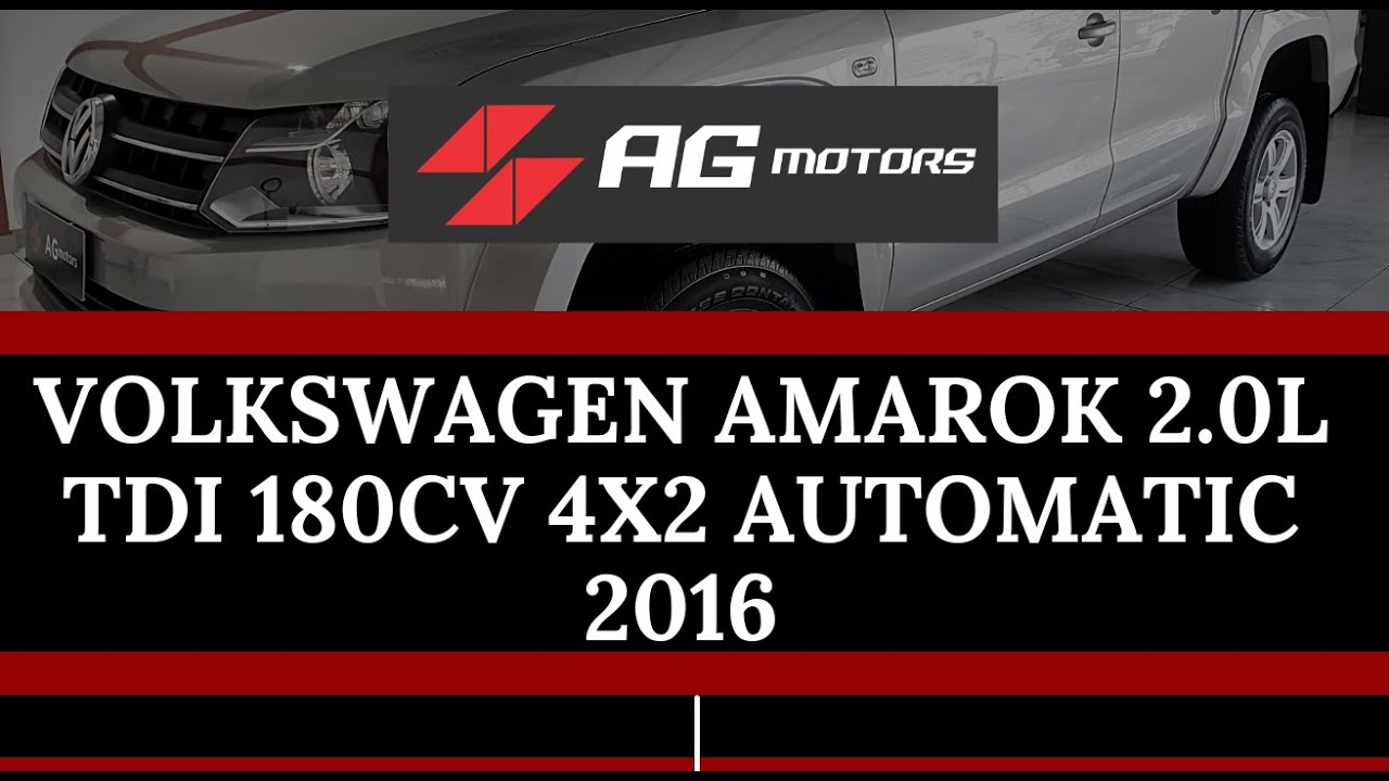 Volkswagen Amarok 2.0L TDI 180CV 4X2 Automatic 2016