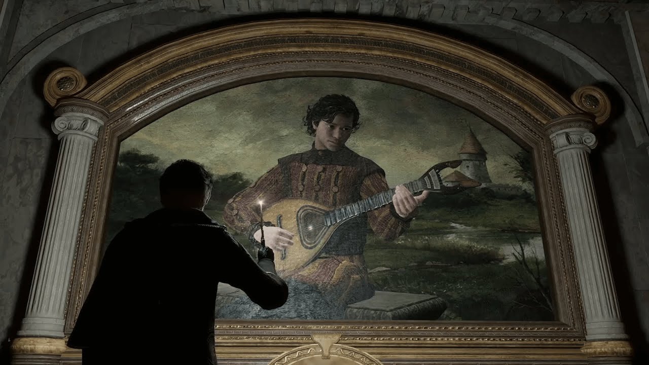 Hogwarts Legacy | Listening to a Portrait's Enchanting Music