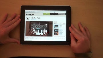 HTML5 Video players on iPad