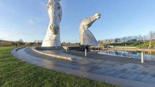 The Kelpies near Falkirk part 3 on 2022/11/28 at 1634 in VR180