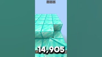 Day 56 of adding one diamond block per subscriber in Minecraft until we hit 100k subs #minecraft