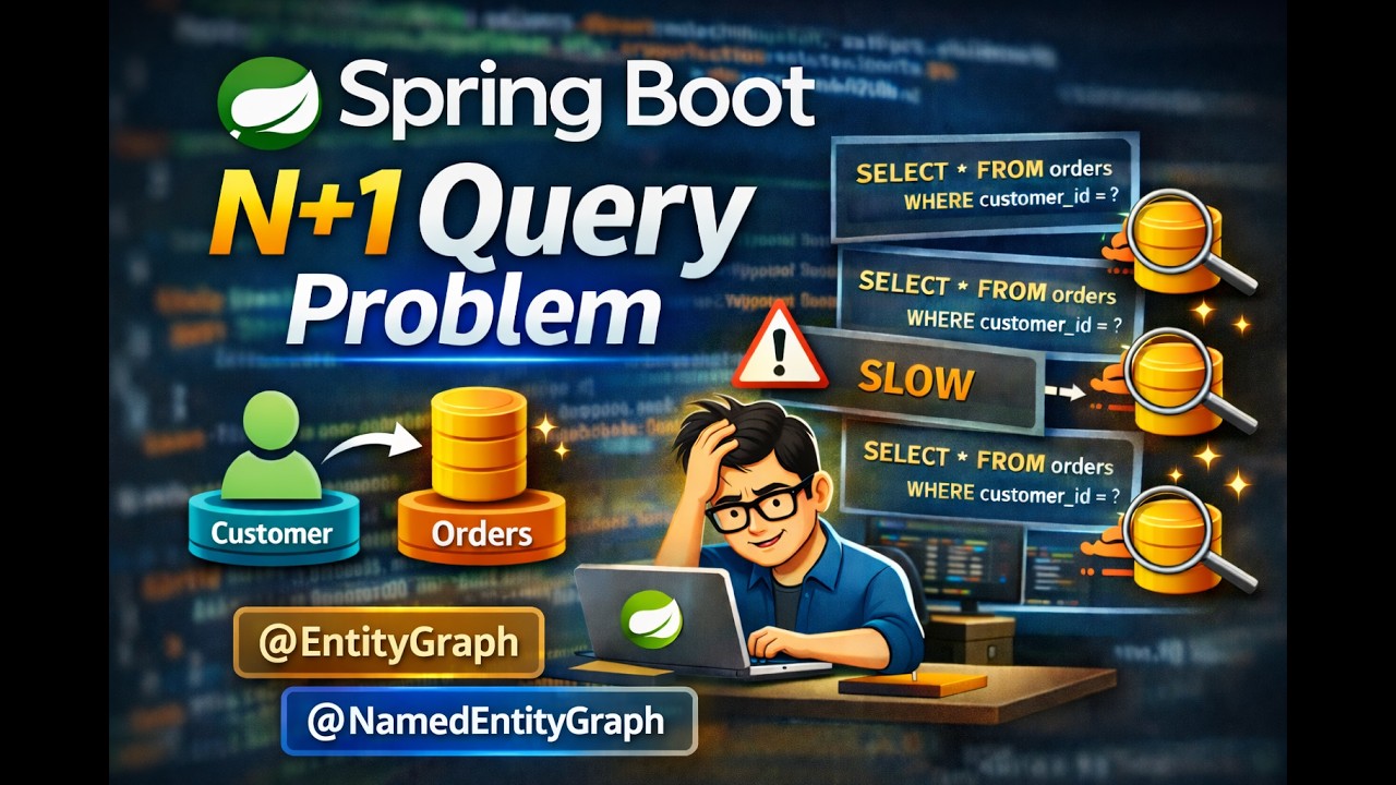 Spring Boot N+1 Query Problem Explained | Fix Using @EntityGraph ...