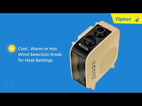 zigma Z-39 Instant Comfort 2000W (ISI certified) Fan Room Heater - YouTube