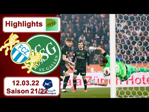 Zurich St. Gallen Goals And Highlights