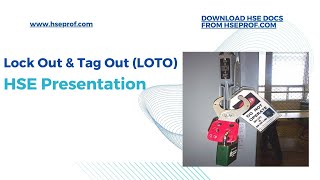 Download HSE Presentation on Lock Out & Tag Out LOTO hseprof com screenshot 5