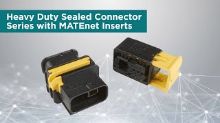 Heavy Duty Sealed Connector Series with MATEnet Inserts
