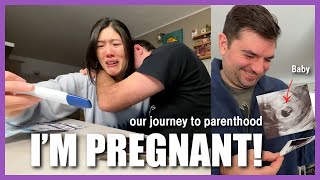 I'm pregnant at 41! IVF success pregnancy test, teary pregnancy journey 임밍아웃