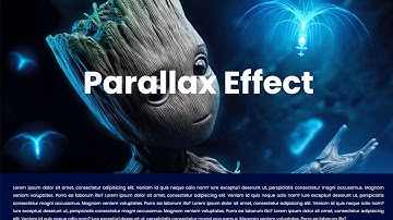Creating Parallax Effect with HTML and CSS | Without Javascript