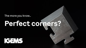 Perfect corners with IGEMS CAD/CAM?