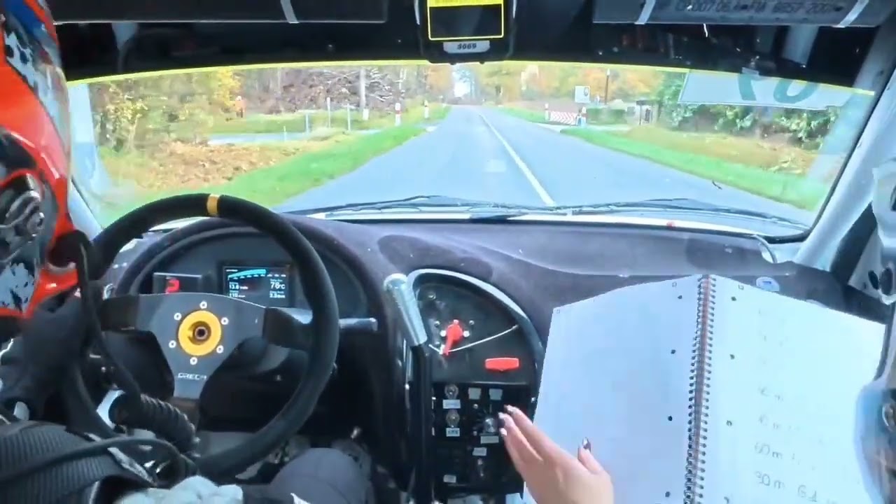 Rallye de l'Indre 2025 - ES1 - Sortie de route 