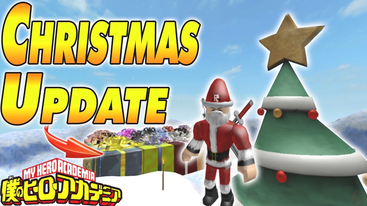 Code Christmas Update Coming Boku No Roblox - boku no roblox update 2020