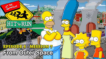 The Simpsons Hit&Run - Episode 4, Mission 7 - From Outer Space (No Commentary)