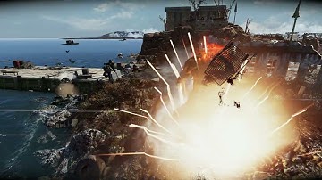 FALLOUT 4 | NPC Battle - Brotherhood vs Super Mutants