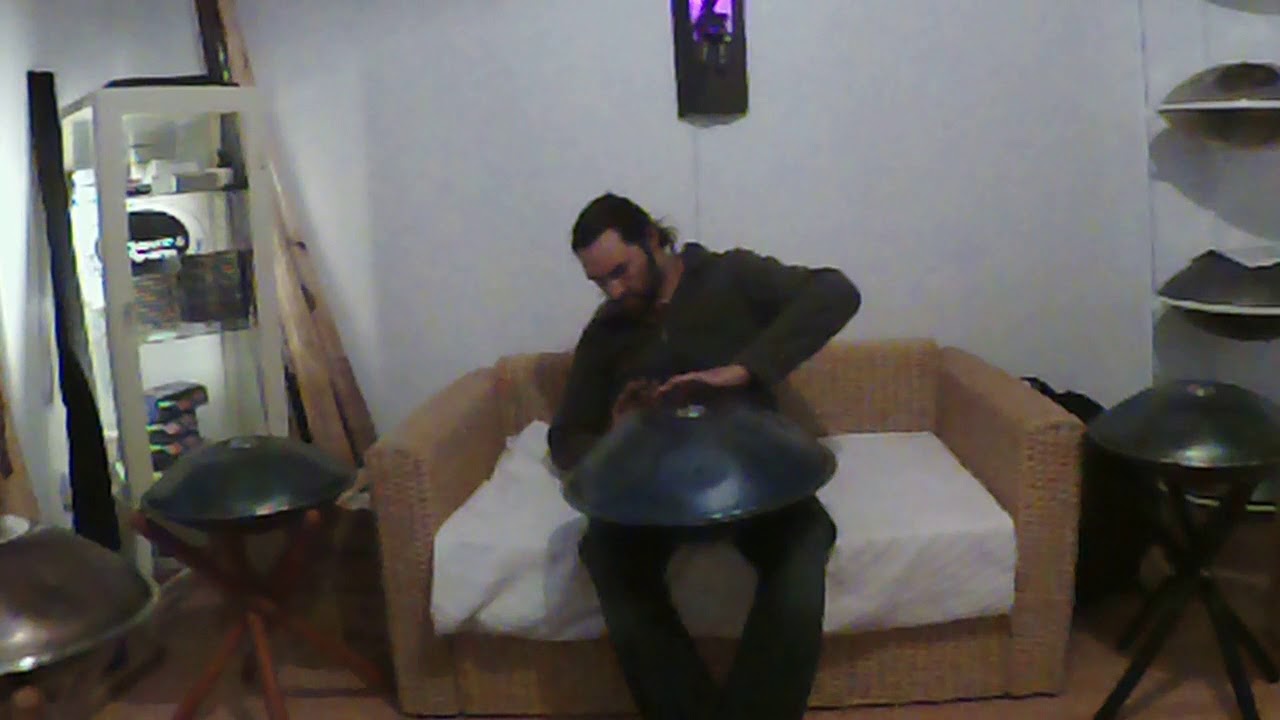 Aeolian 10.2 Bluesteel Handpan Baur&Brown