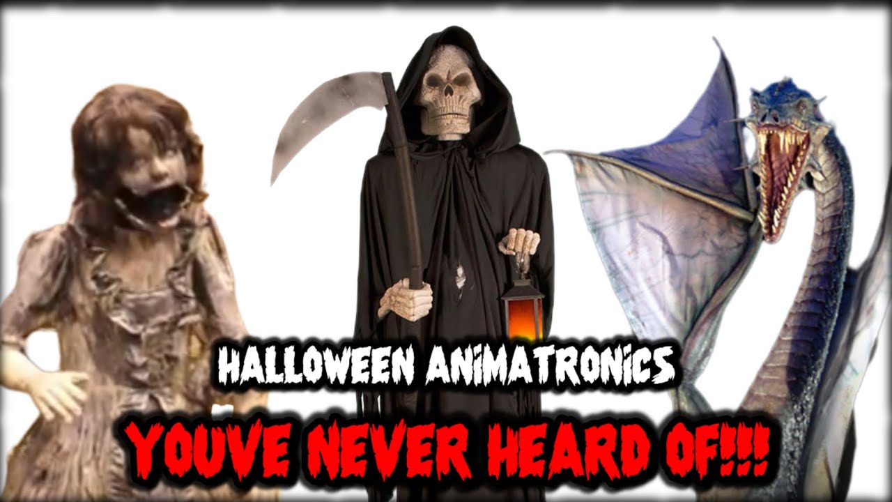 Top 10 Halloween Animatronics You’ve Probably NEVER Heard Of | Forgotten & Unknown Animatronics!!!