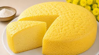 LSoft & Fluffy Vanilla Sponge Cake 🍰🥧 | Easy 4-Egg Cake Recipe | Step-by-Step screenshot 5