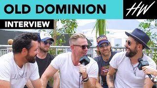 Old Dominion Reveal Who’s A Hopeless Romantic & Their Pre-show Ritual! | Hollywire